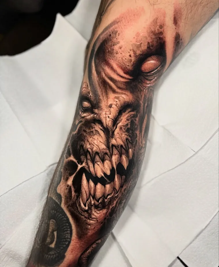 Tatuagem de Ben-Hur Leite
