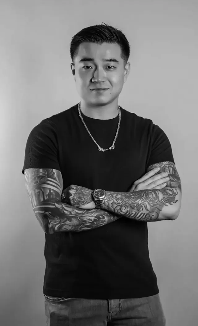 Ethan Xu, tatuador de Washington D.c.