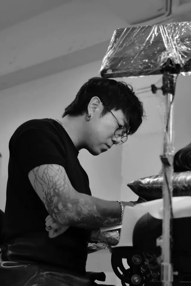 O One, tatuador de Busan