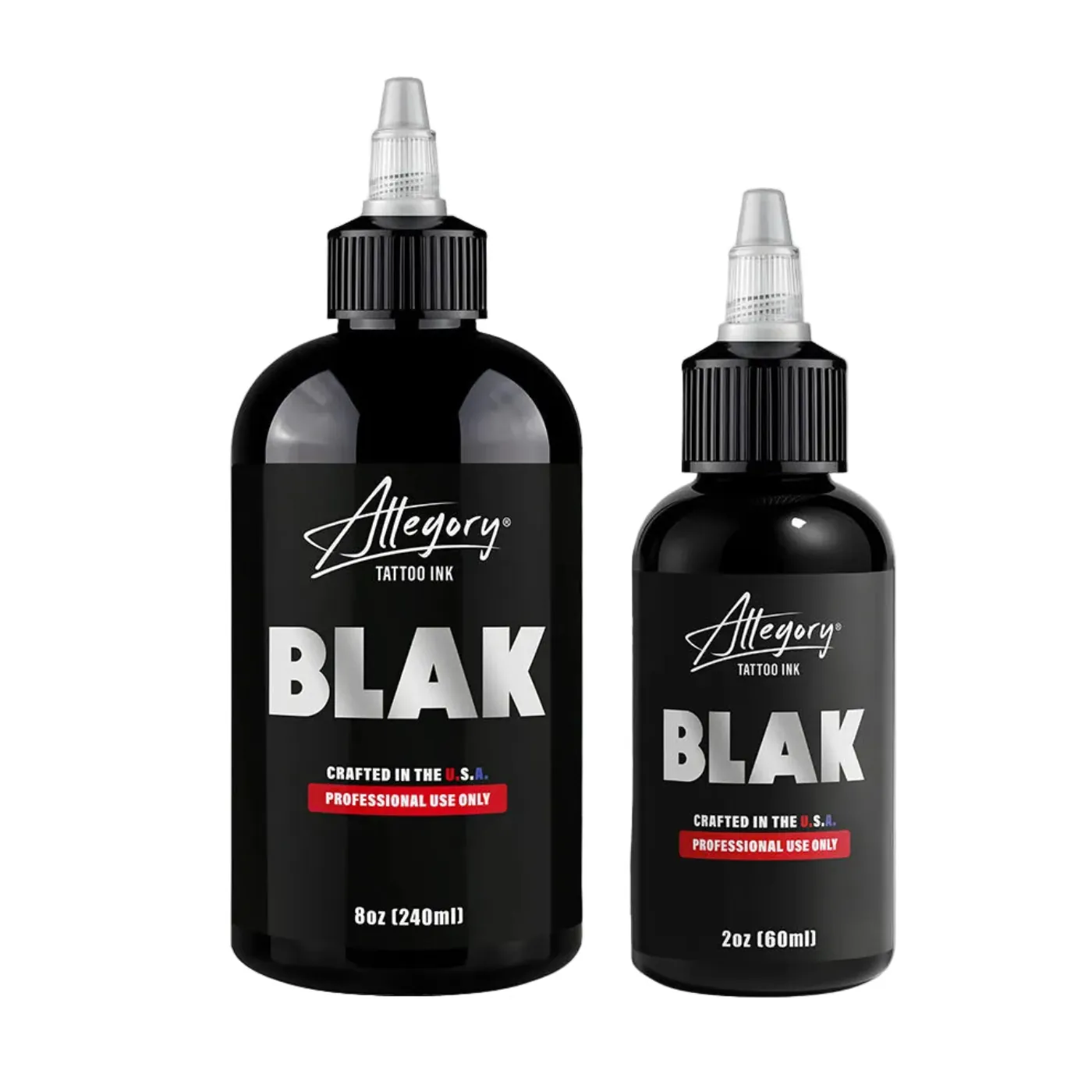 Blak 240 ml + 60 ml — Kit de tintas para tatuagem Allegory Ink