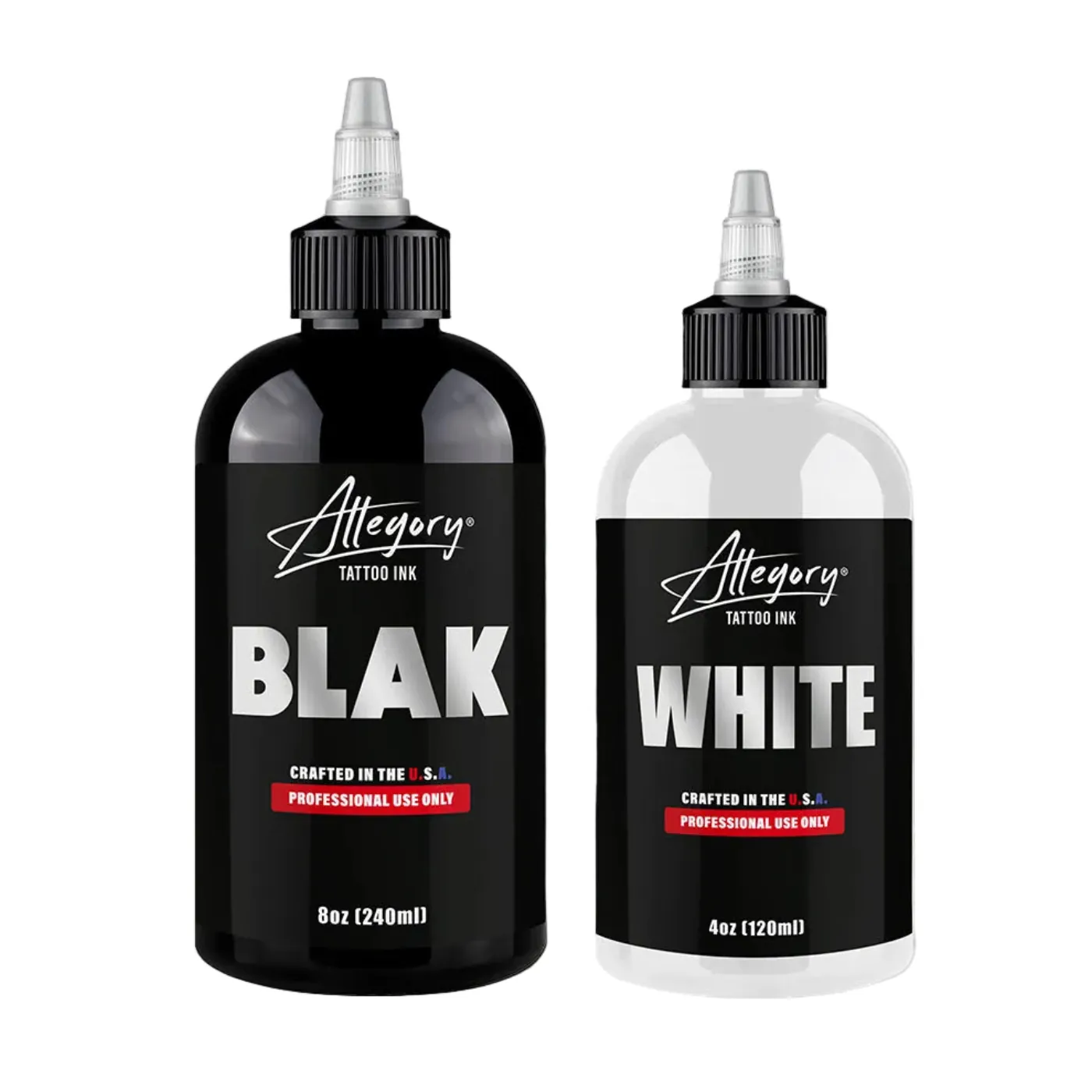 Blak + White — Kit de tintas para tatuagem Allegory Ink