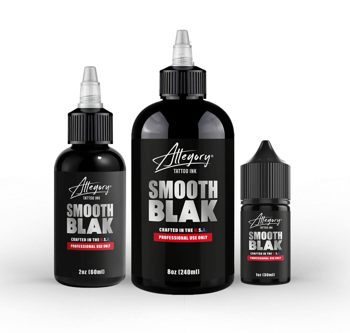 Smooth Blak — Tinta preta para tatuagem Allegory Ink