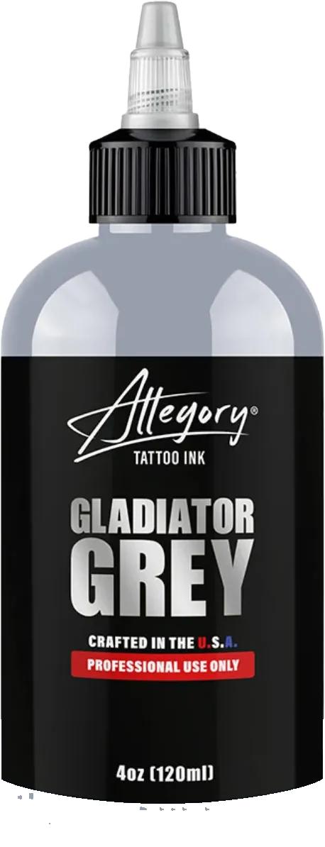 Gladiator Grey — tinta cinza para tatuagem Allegory Ink